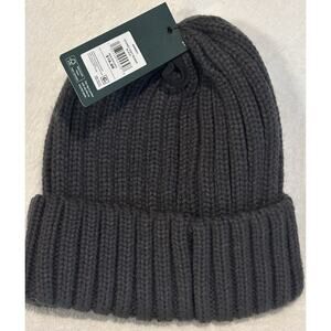 Alpine Design Women's Chunky Knit Beanie Sock Hat OSFM New With Tags Black